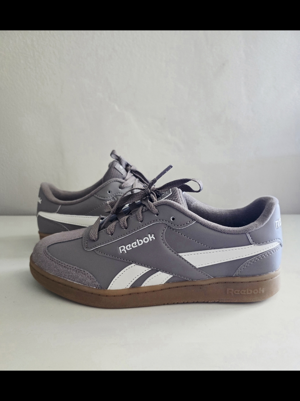 Reebok Kids Classic Gray Sneakers